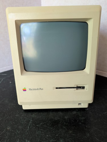 Vintage apple macintosh plus - vintage,
